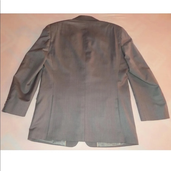 Michael Kors dark gray suit jacket 40R - Picture 3 of 6